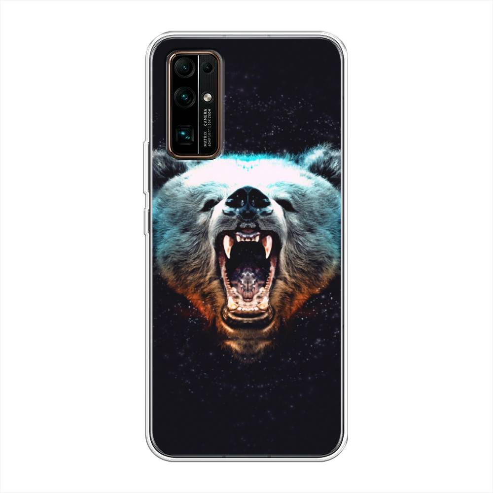 

Чехол Awog на Honor 30 "Медведь", Коричневый;голубой;черный, 612150-2