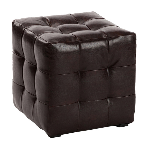 фото Пуф трия тип 1 40х40х42 коричневый