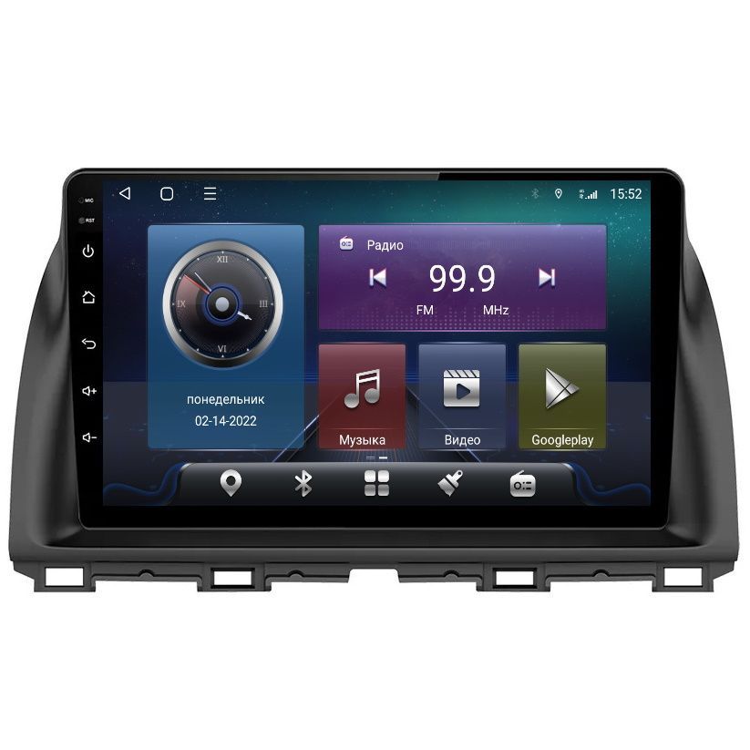 Магнитола CRS-300 Mazda CX-5 2011-2016 - Android 13 - Процессор 8 ядер - Память 6+128Gb