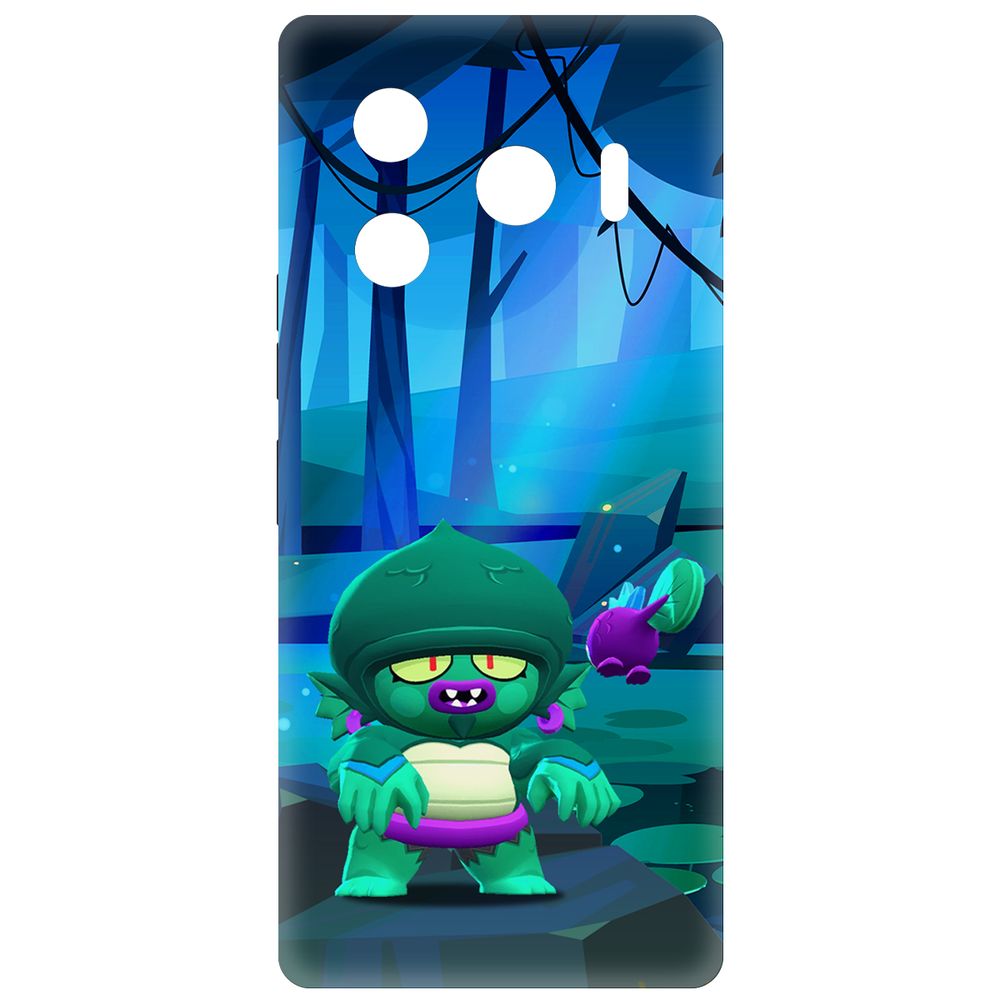 

Чехол-накладка Krutoff Soft Case Brawl Stars - Болотный Джин для TECNO Camon 30 Pro 5G, Черный