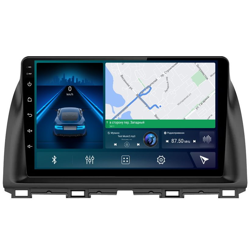 Магнитола CRS-300 Mazda CX-5 2011-2016 - Android 13 - Процессор 8 ядер - Память 4+64Gb