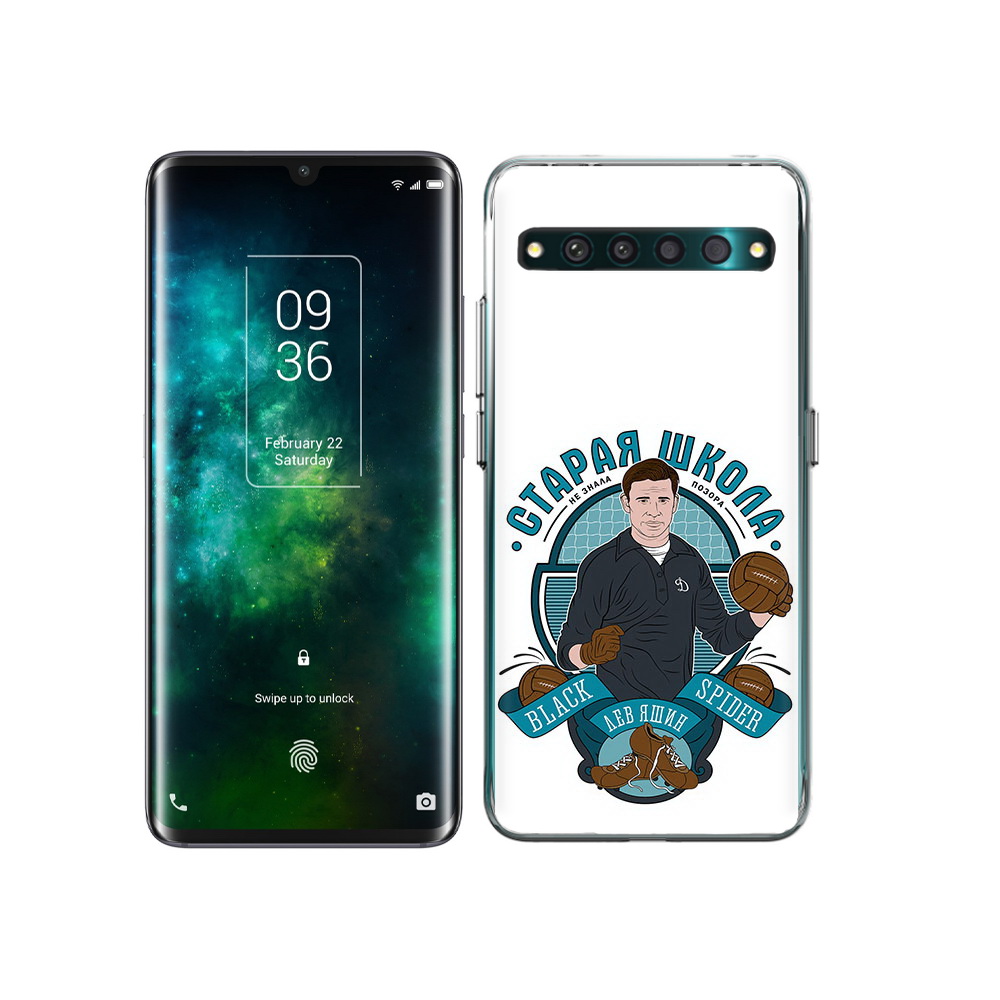 

Чехол MyPads Tocco для TCL 10 Pro Старая школа, Прозрачный, Tocco