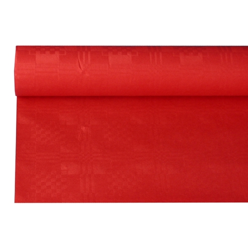 фото Скатерть бумажная papstar рулонная цвет: красный 8м 1шт. ps-18598