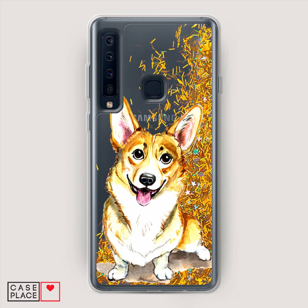 

Чехол Awog на Samsung Galaxy A9 2018 "Малыш корги", 26690-1
