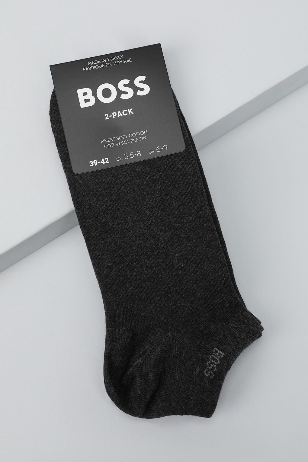 

Комплект следков мужских Boss 50469849 серых 43-46, Серый, 50469849