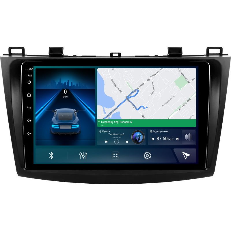 Магнитола CRS-300  Mazda 3 BL 2009-2013 - Android 13 - Процессор 8 ядер - Память 4+64Gb