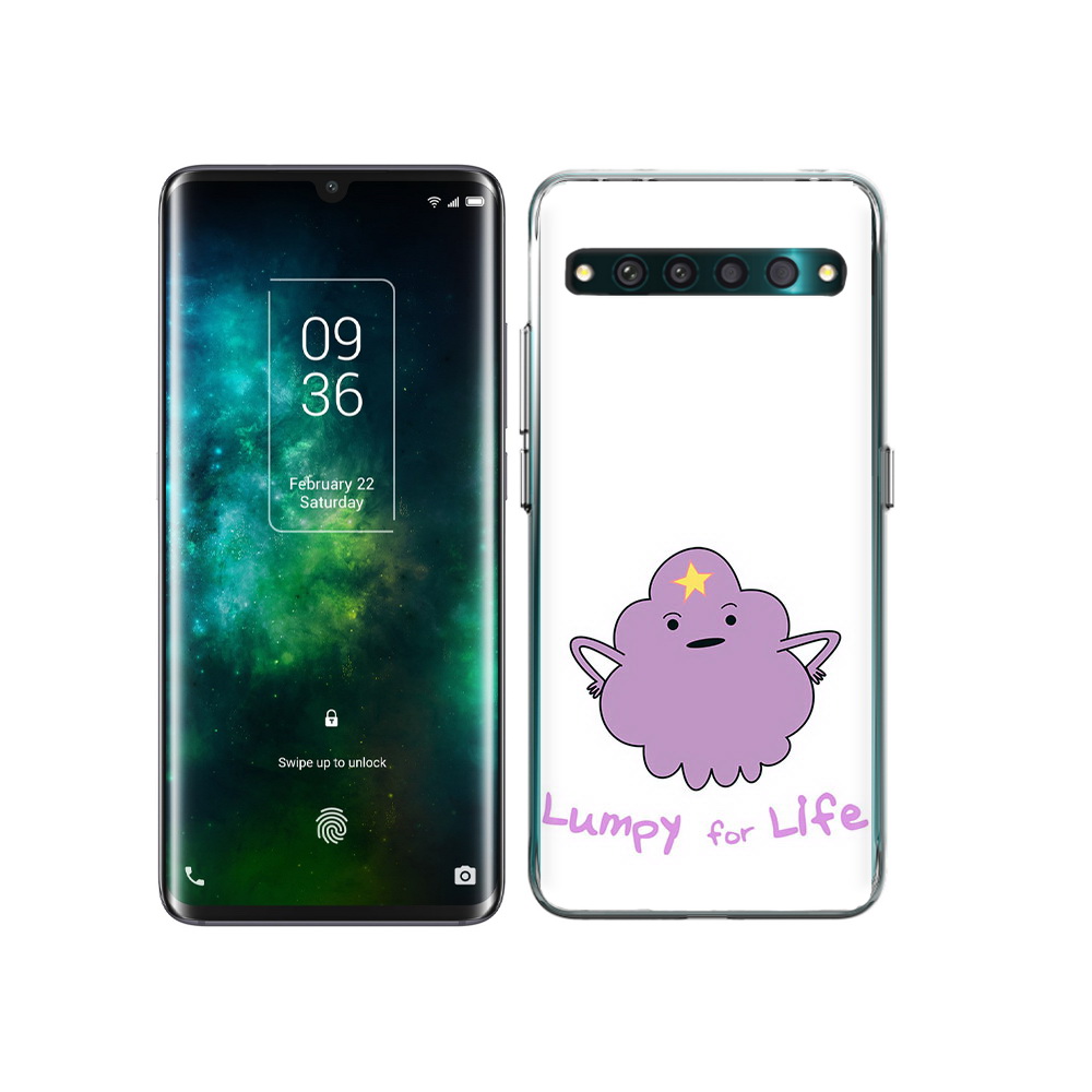 

Чехол MyPads Tocco для TCL 10 Pro Принцесса пупырчатого королевства, Прозрачный, Tocco