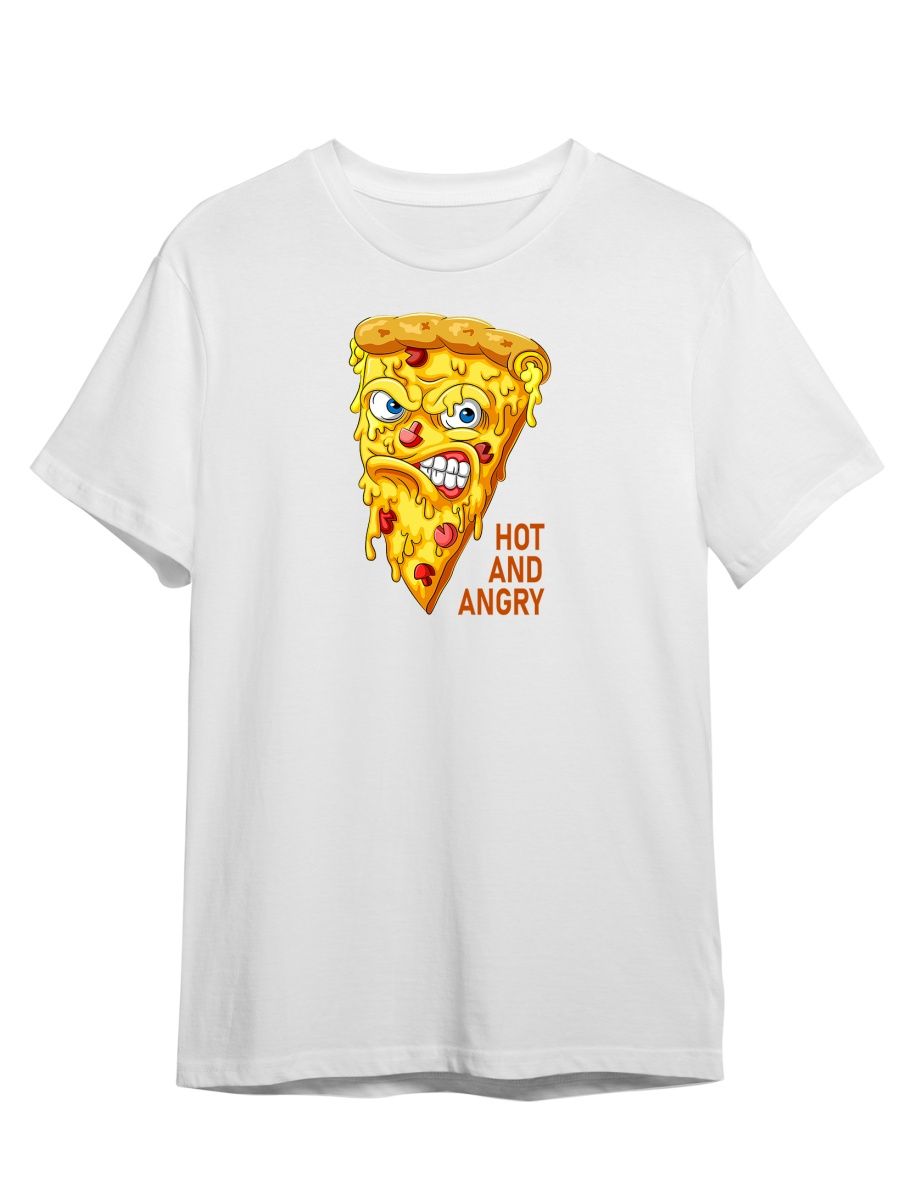 

Футболка унисекс СувенирShop Пицца/Pizza/Food 13 белая 3XL, "Пицца/Pizza/Food" 13
