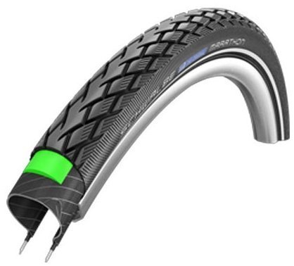 Покрышка 26x1.75 (47-559) Schwalbe MARATHON HS420 Green Guard B+RT EC, 67EPI 31B