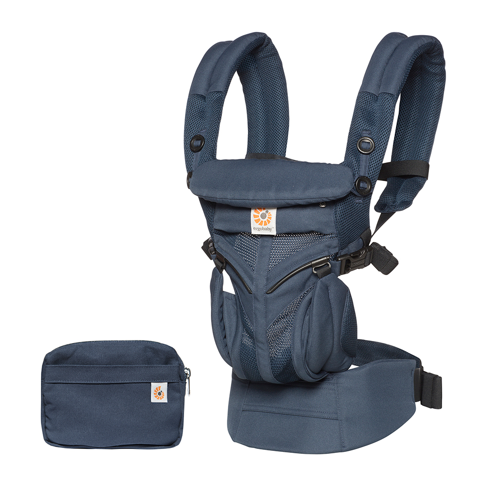 фото Рюкзак-кенгуру ergobaby omni 360 cool air mesh - midnight blue