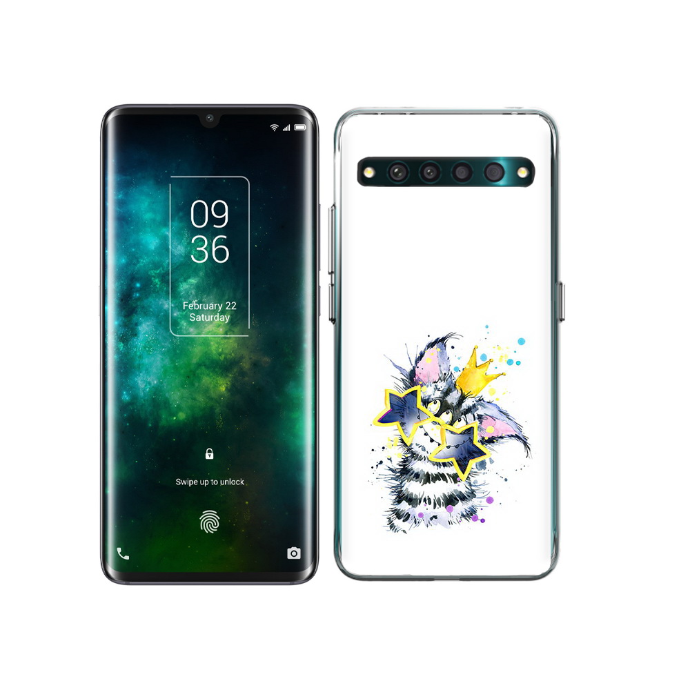 

Чехол MyPads Tocco для TCL 10 Pro Мартовский Нуся, Прозрачный, Tocco