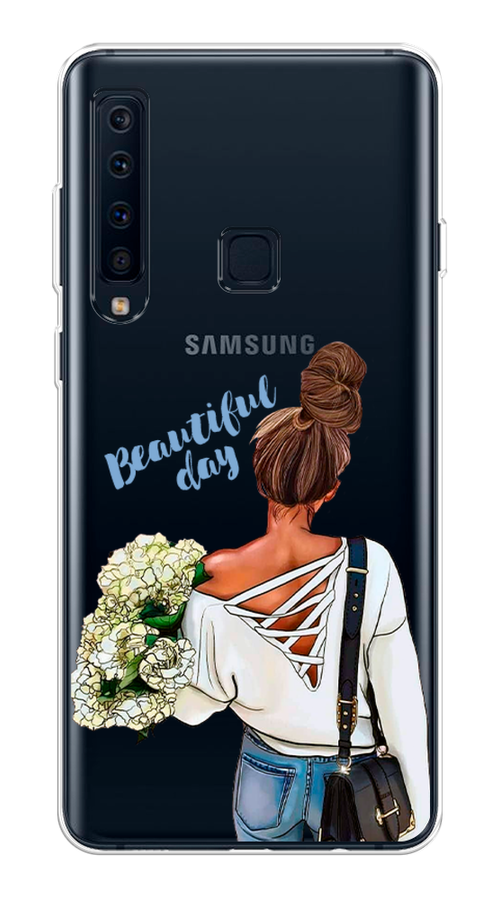 

Чехол Awog на Samsung Galaxy A9 2018 "Beautiful day vector", Коричневый;белый;зеленый, 26650-6