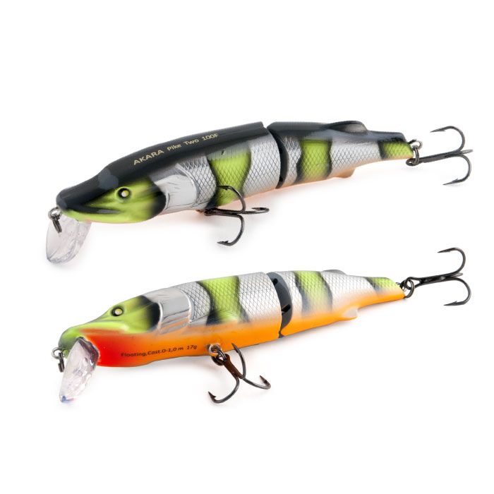 

Воблер Akara Pike Two 100F 17 гр 3/5 oz 3,9 in A72, Разноцветный, Pike Two