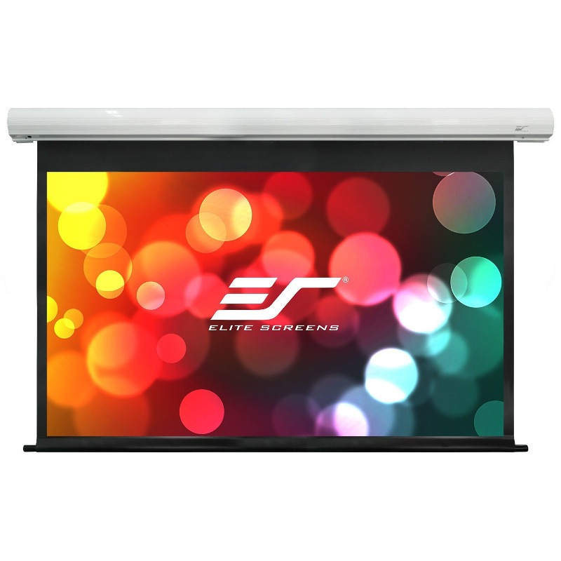 фото Экран для дома, настенно потолочный с электроприводом elite screens sk100xhw-e24