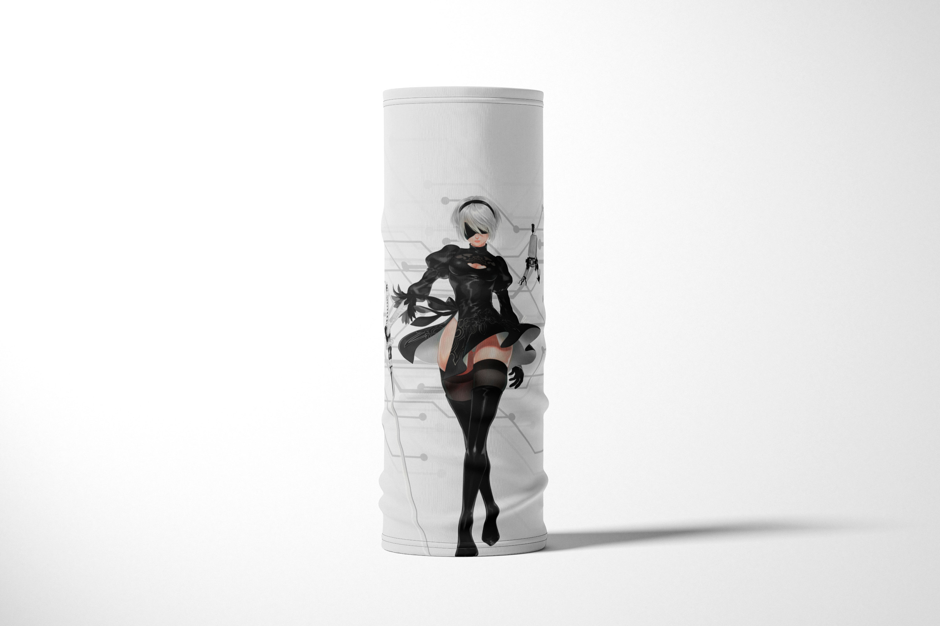 

Бандана / Бафф / Снуд-трансформер / Геймерам / Nier Automata 1, Разноцветный, BBuffVM_VM1490047