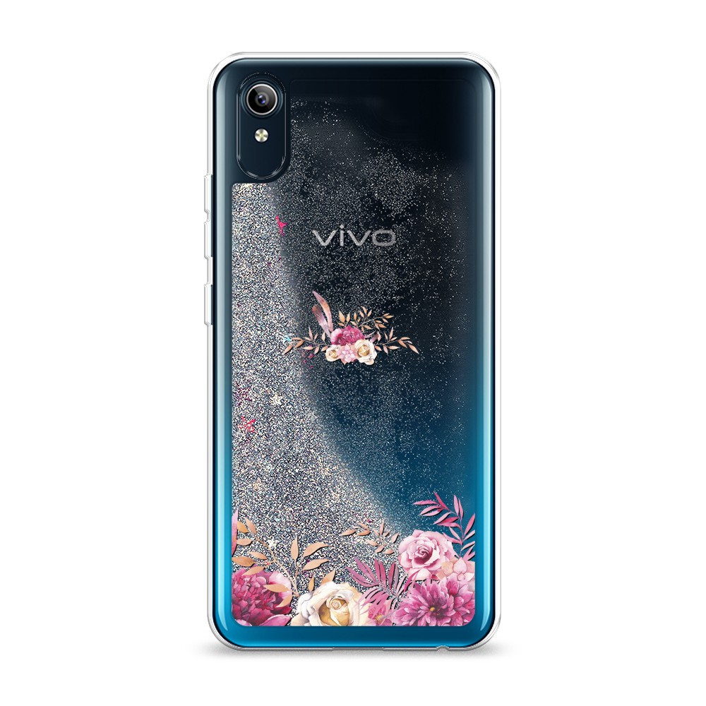 

Чехол Awog на Vivo Y91c/Y1s "Нежные розовые цветы", Разноцветный, 262891-1