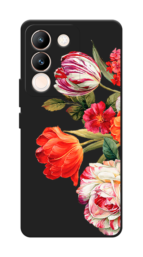 

Чехол Awog на Vivo V29e 5G "Весенний букет", Красный;розовый;зеленый, 269652-1