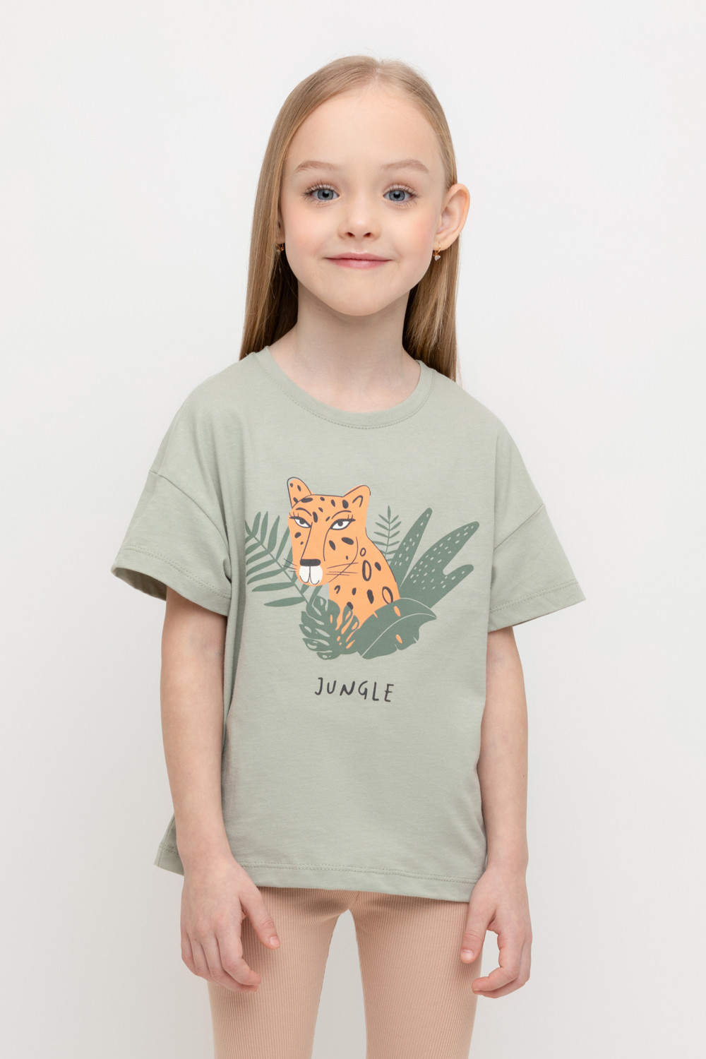 

Футболка детская CROCKID М 3796-1, шалфей, 110, Зеленый, М 3796-1