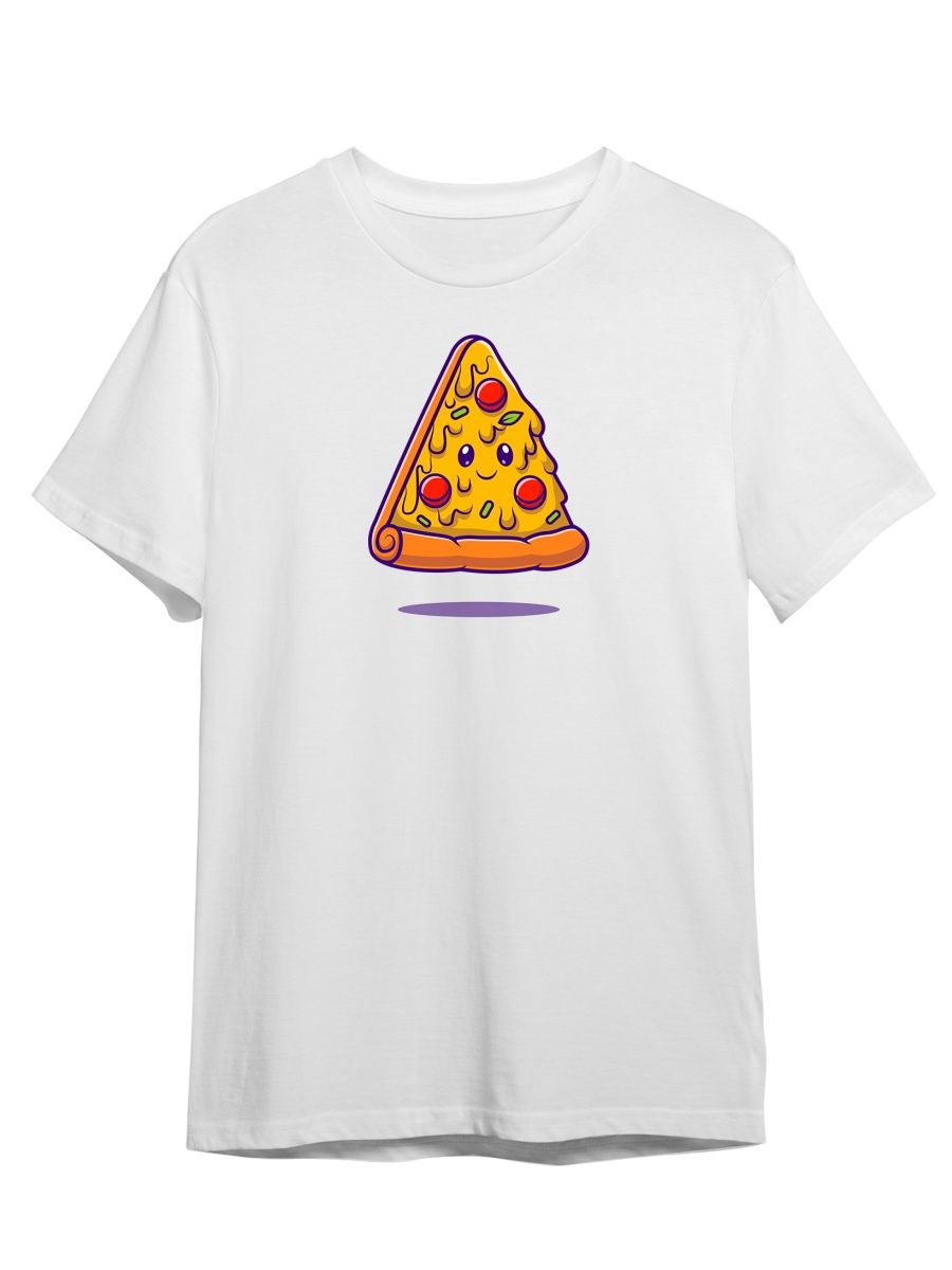 

Футболка унисекс СувенирShop Пицца/Pizza/Food 9 белая 5XL, "Пицца/Pizza/Food" 9