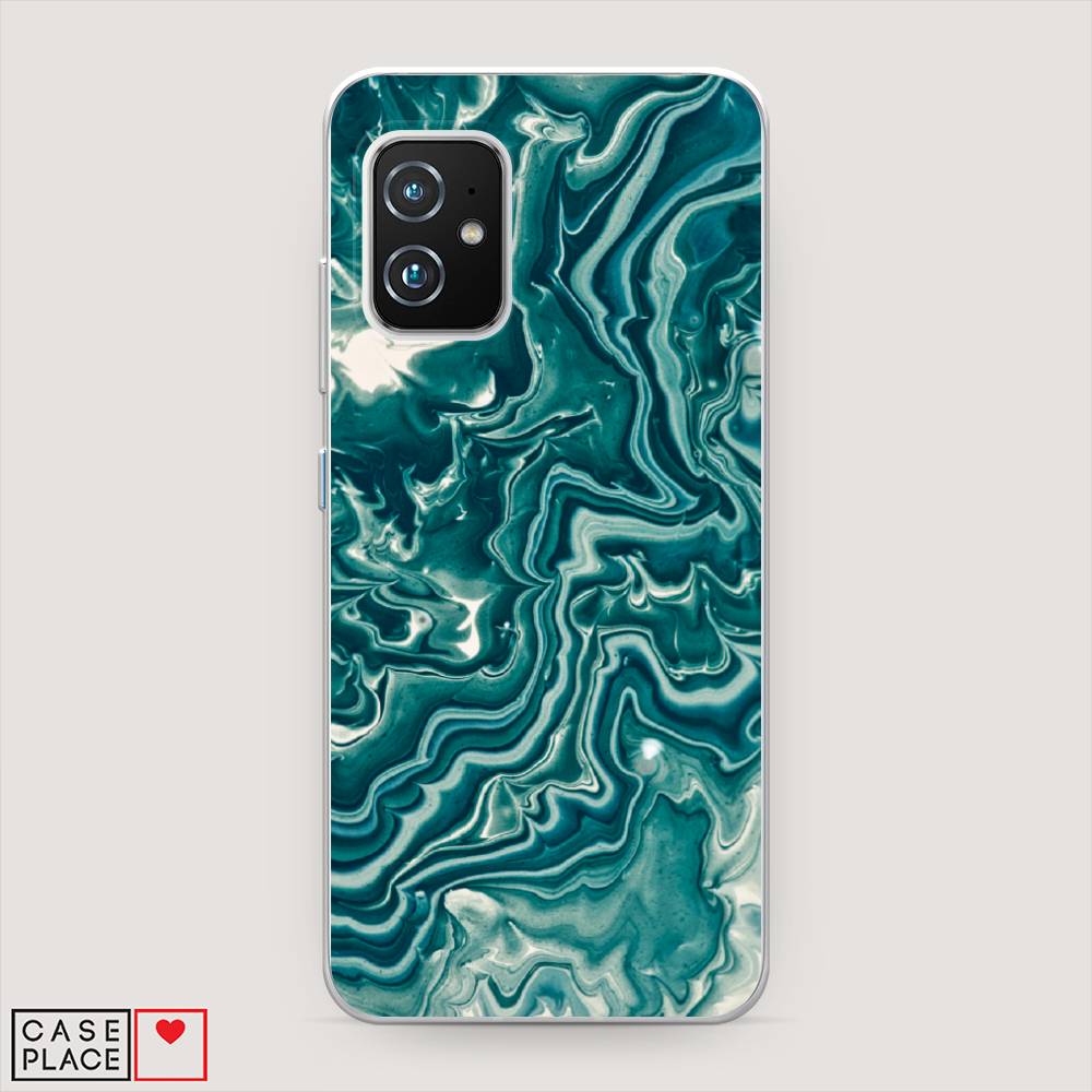 

Чехол Awog на Asus Zenfone 8 Mini "Минералы 4", Голубой, 44350-3