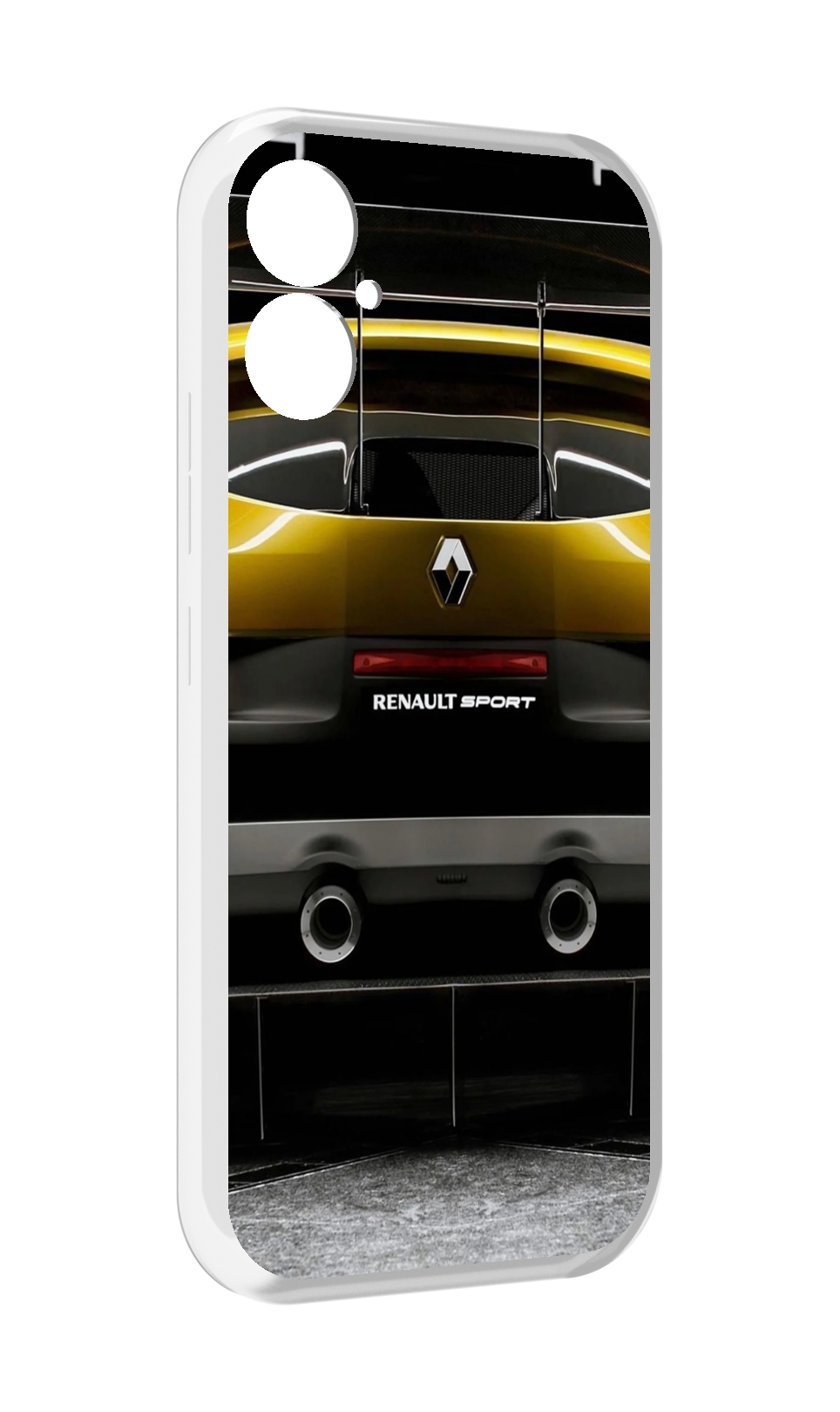 

Чехол MyPads renault-3 мужской для Tecno Spark 9 Pro \ Spark 9T, Прозрачный, Tocco