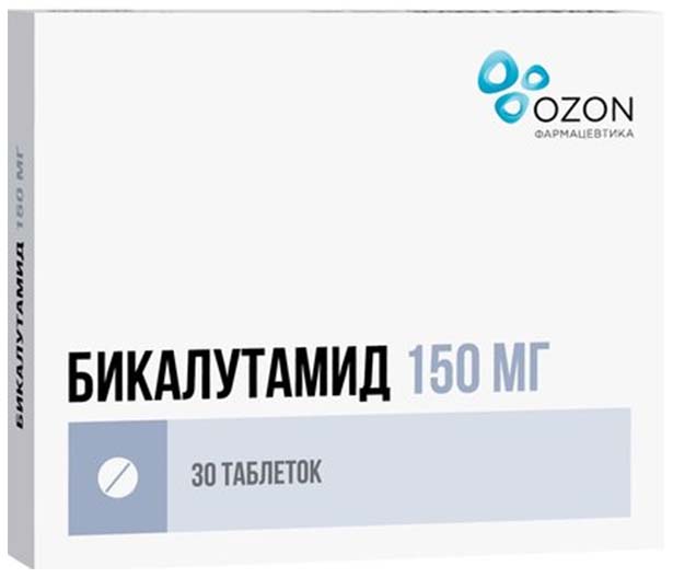 Купить Бикалутамид таблетки 150 мг 30 шт., Озон ООО, Россия