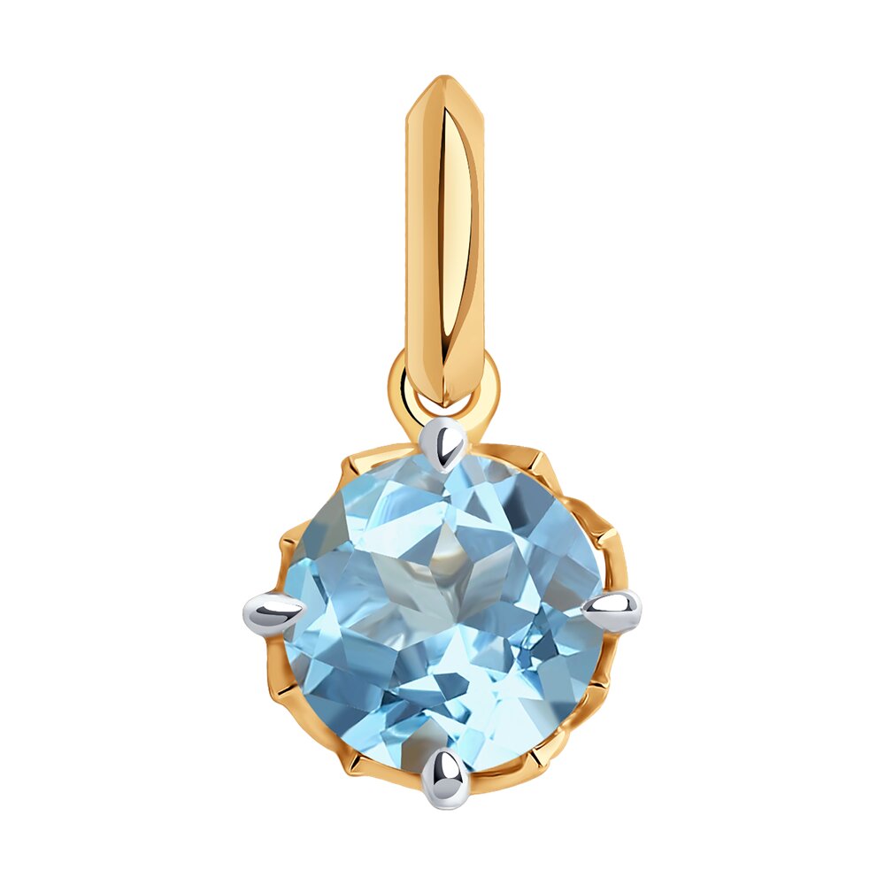 

Кулон из красного золота Diamant 51-330-01763-1, топаз, 51-330-01763-1