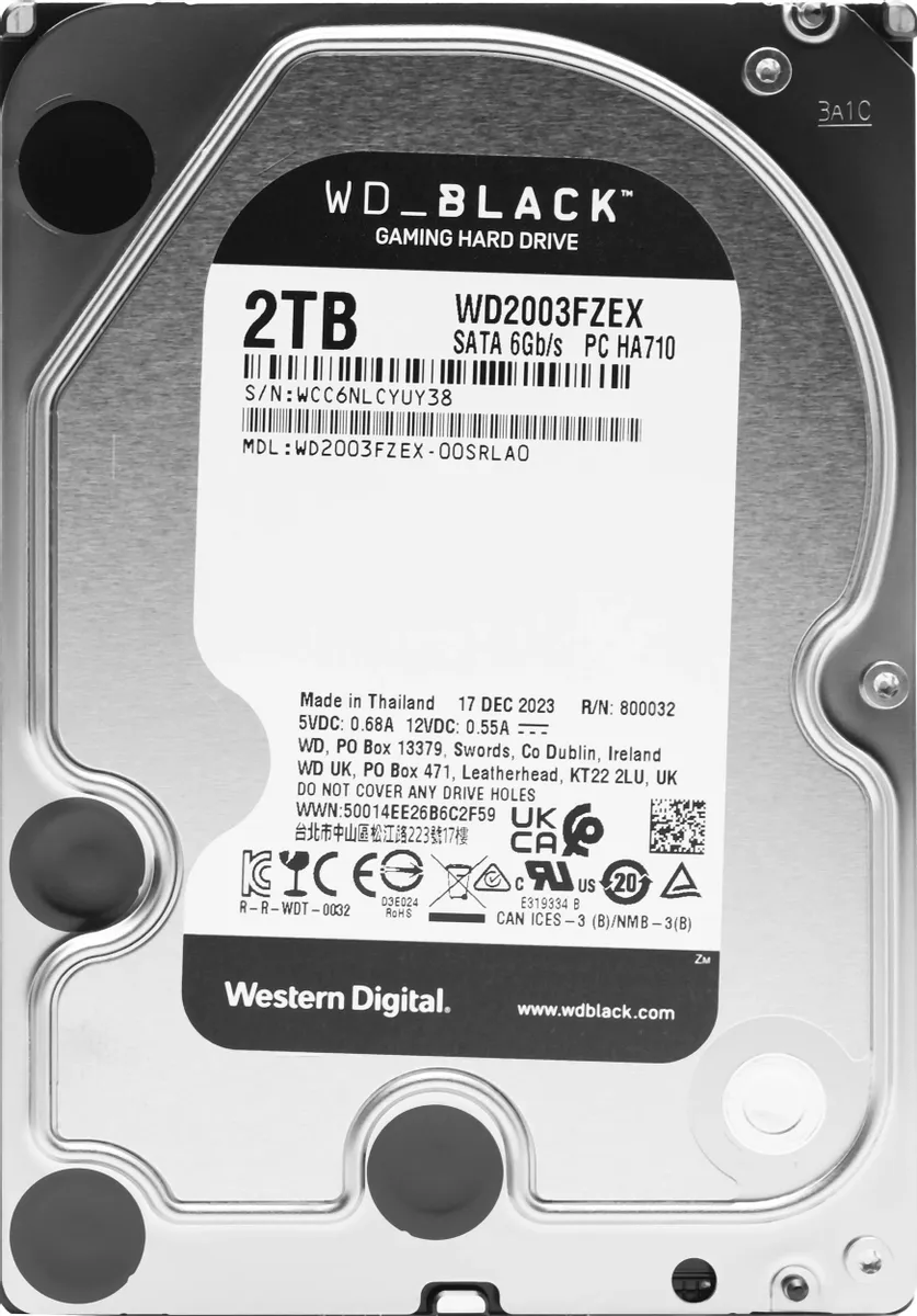 

Жесткий диск WD 2 ТБ (WD2003FZEX)
