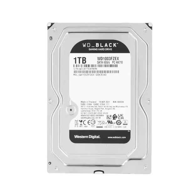 

Жесткий диск WD Black 1 ТБ (WD1003FZEX), Black