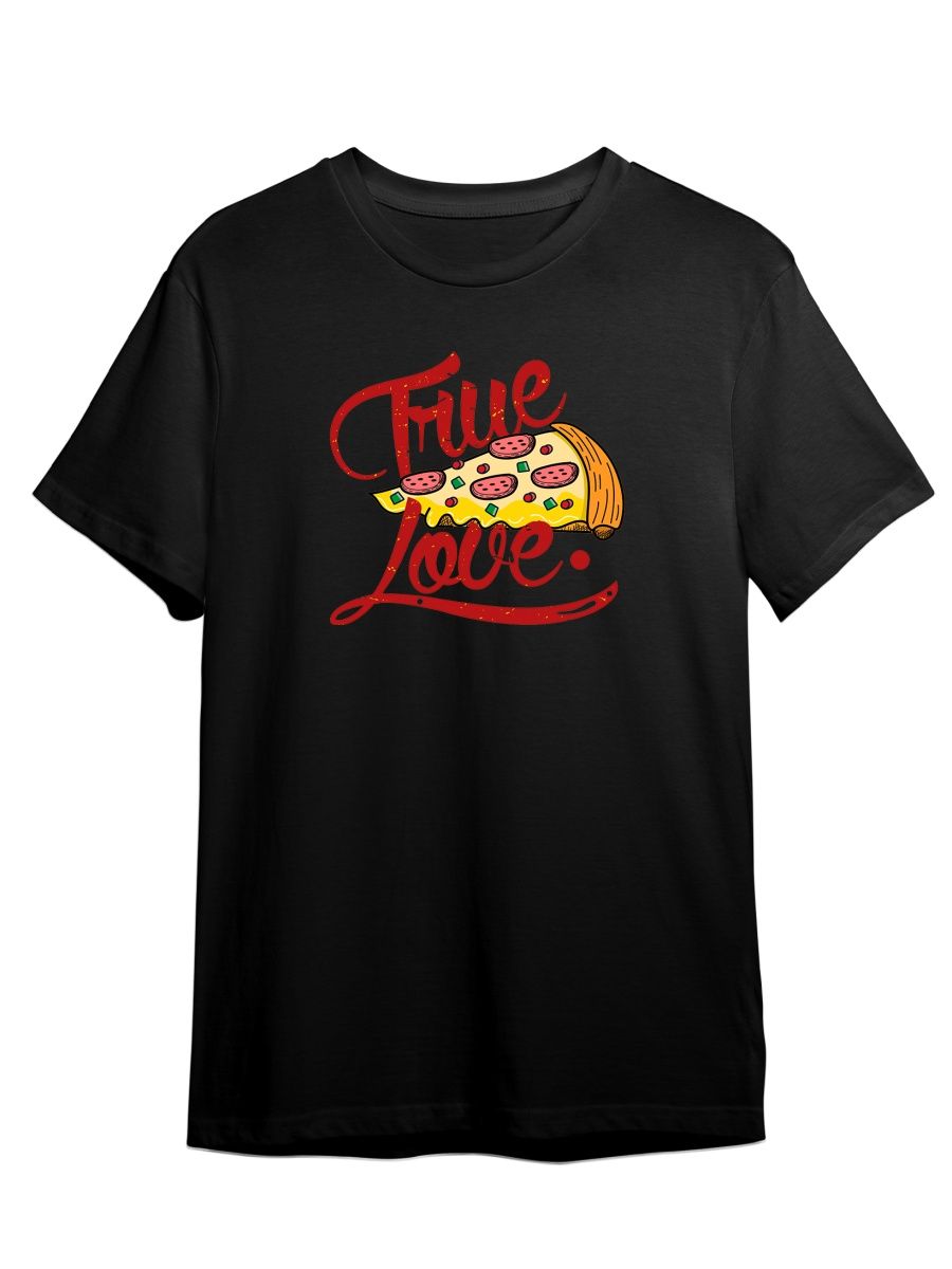 

Футболка унисекс СувенирShop Пицца/Pizza/Food 19 черная M, Черный, "Пицца/Pizza/Food" 19