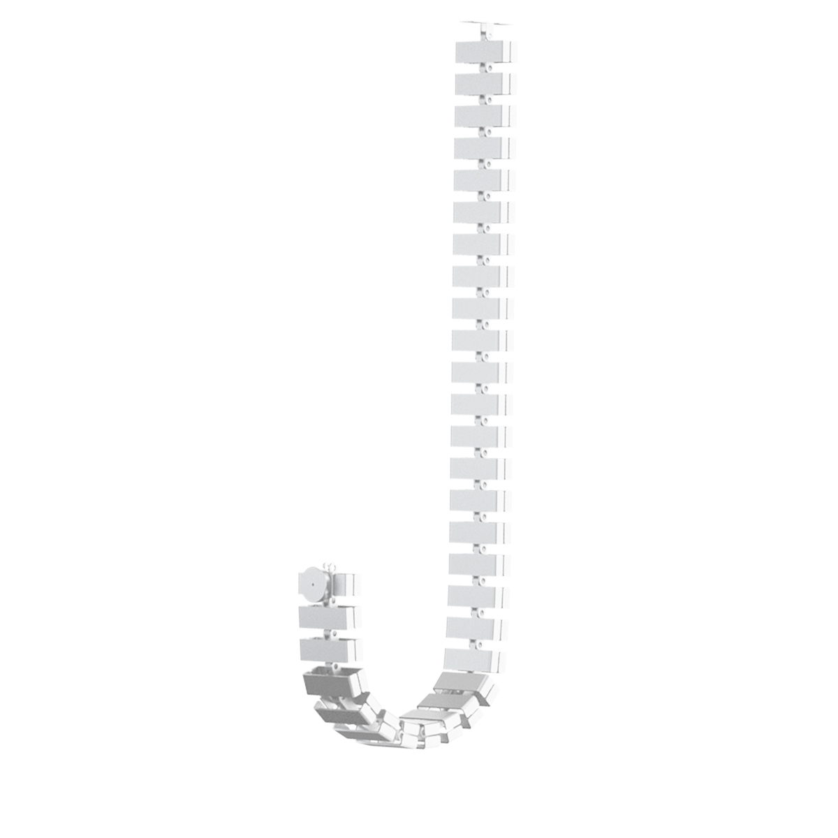 фото Кабель-канал protect, органайзер для проводов вертикальный, белый, 17196