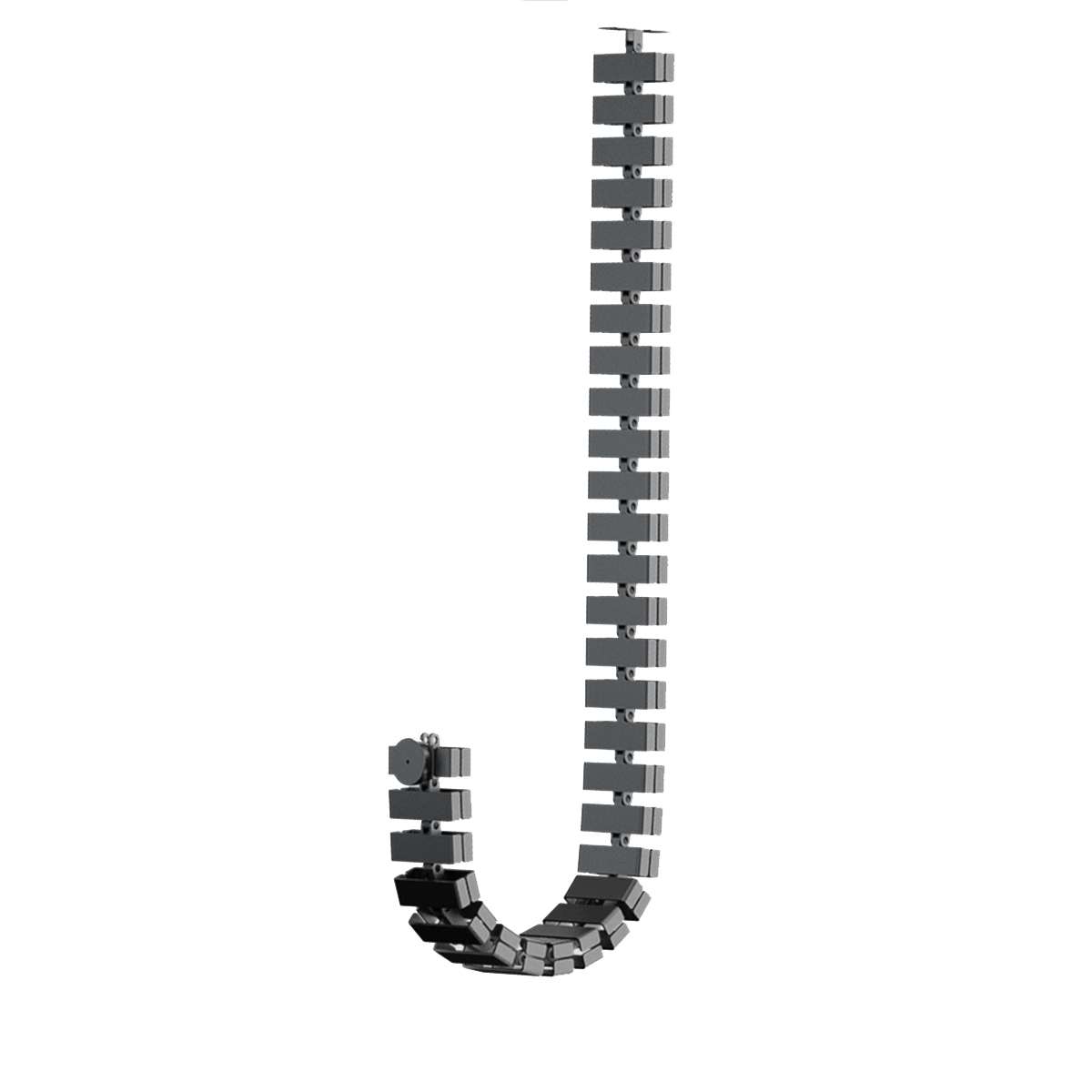 фото Кабель-канал protect, органайзер для проводов вертикальный, черный, 17195
