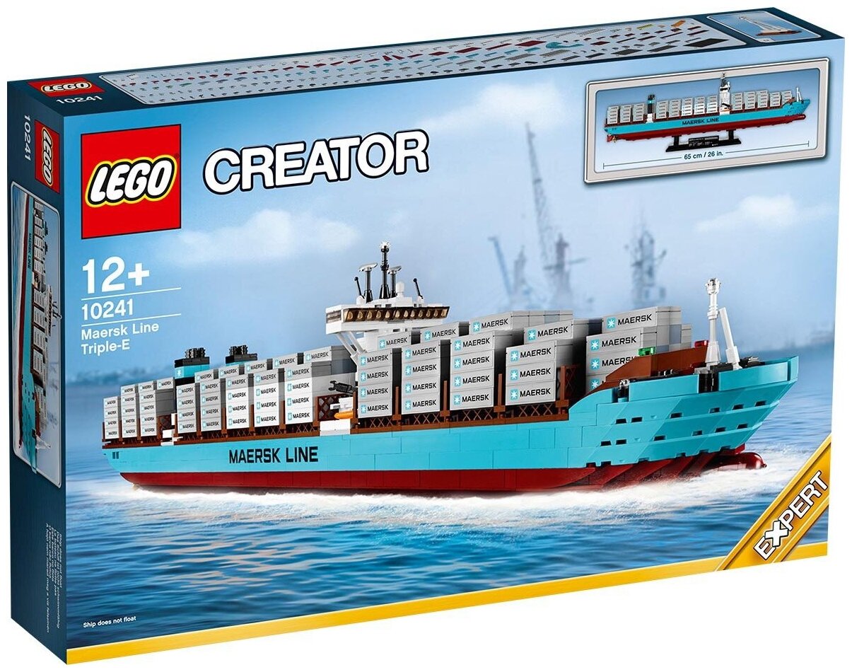 Конструктор LEGO Creator 10241 Контейнеровоз Маерск конструктор lego лего creator 31140 волшебный единорог