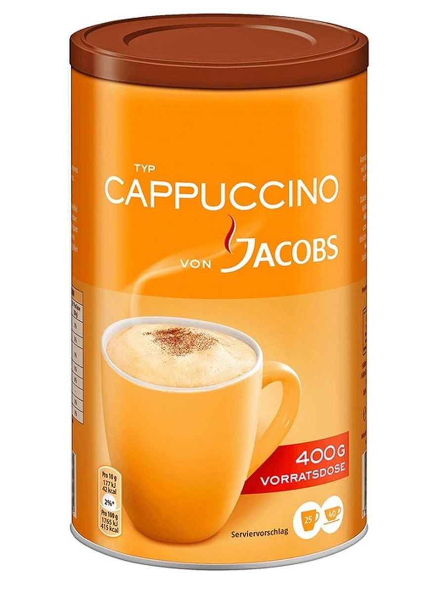 Кофейный напиток Jacobs  Cappuccino 400 г