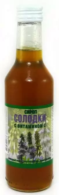 Купить Сироп Солодки с витамином С флакон 250 мл, Биоинвентика, Россия
