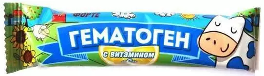

Гематоген Форте с витамином С 25 г