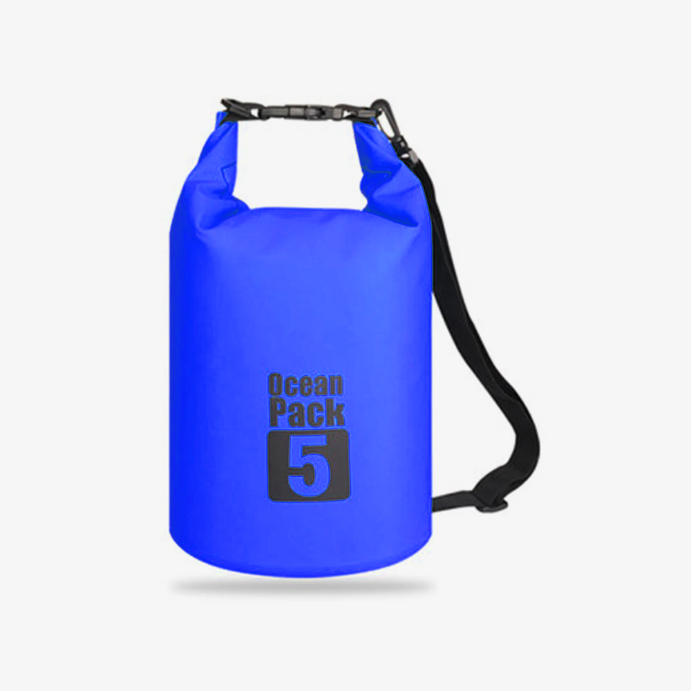 

Водонепроницаемая сумка-мешок Ocean Pack, 5 L 00117478 синий, 16205