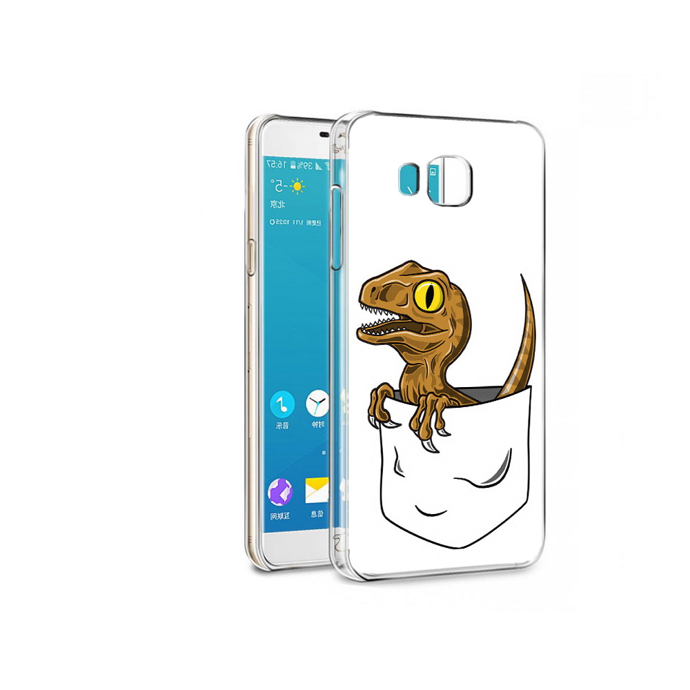 

Чехол MyPads Tocco для Samsung Galaxy Alpha динозавр в кармане (PT13063.503.327), Прозрачный, Tocco