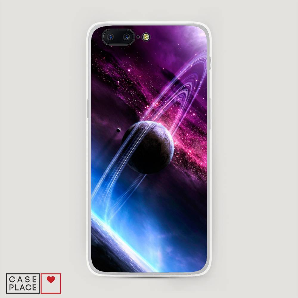 

Чехол Awog на OnePlus 5 / ВанПлас 5 "Космос 17", Черный;фиолетовый, 150250-4