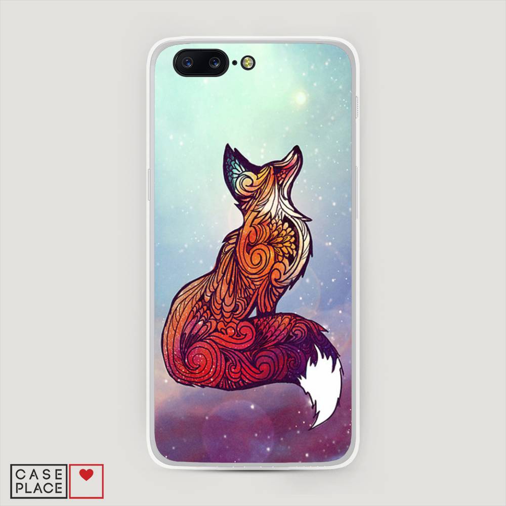 

Чехол Awog на OnePlus 5 / ВанПлас 5 "Лиса 1", Голубой;фиолетовый, 150250-1