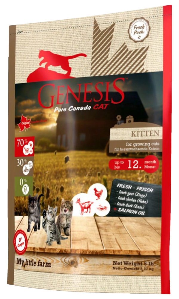 

GENESIS PURE CANADA GENESIS PURE CANADA MY LITTLE FARM KITTEN беззерновой для котят, берем