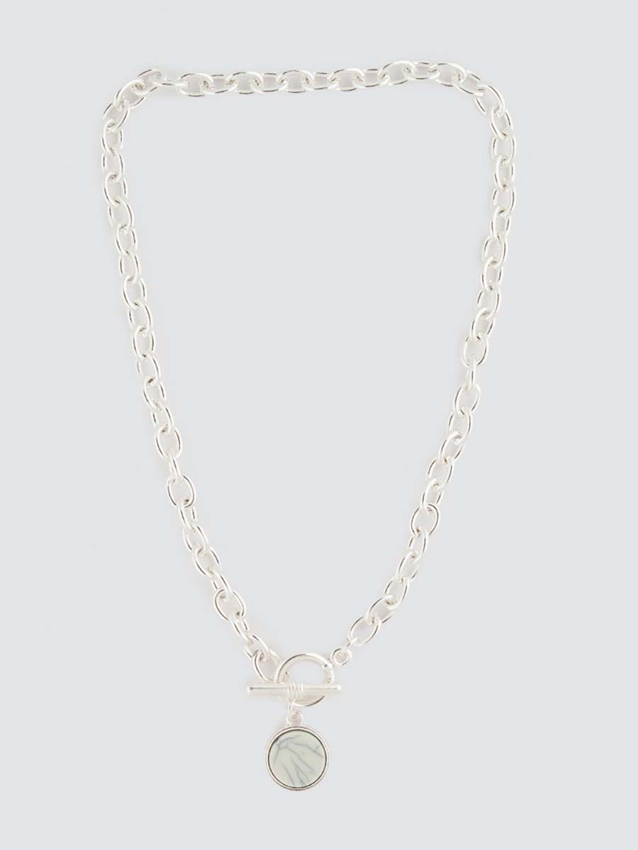 

Колье из металла с пластиком 42 см Marmalato 533-164, 533-164