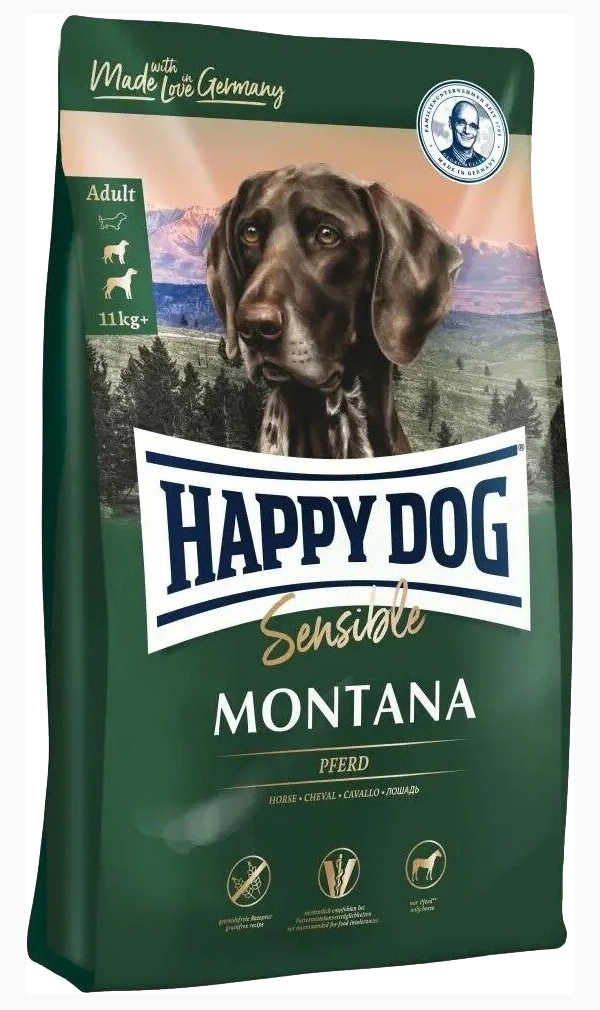 

HAPPY DOG HAPPY DOG SUPREME MONTANA SENSIBLE NUTRITION для взрослых собак всех пород при а