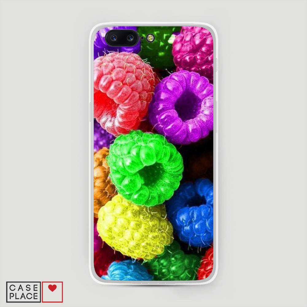 

Чехол Awog на OnePlus 5 / ВанПлас 5 "Разноцветная малина", 150250-10