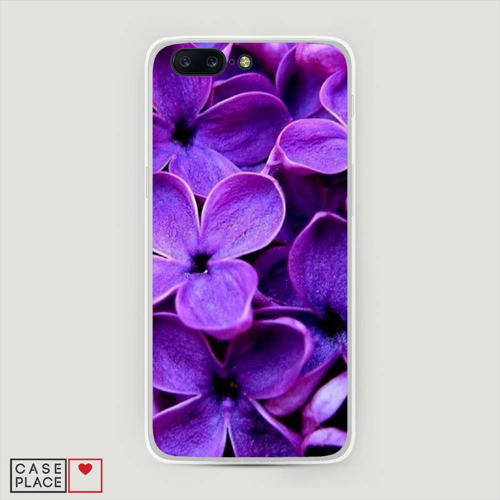 

Чехол Awog на OnePlus 5 / ВанПлас 5 "Сирень крупная", 150250-8