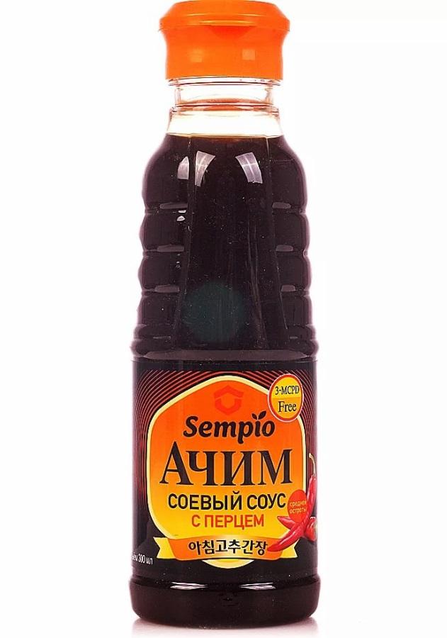 

Соус Sempio Ачим соевый с перцем 300 мл