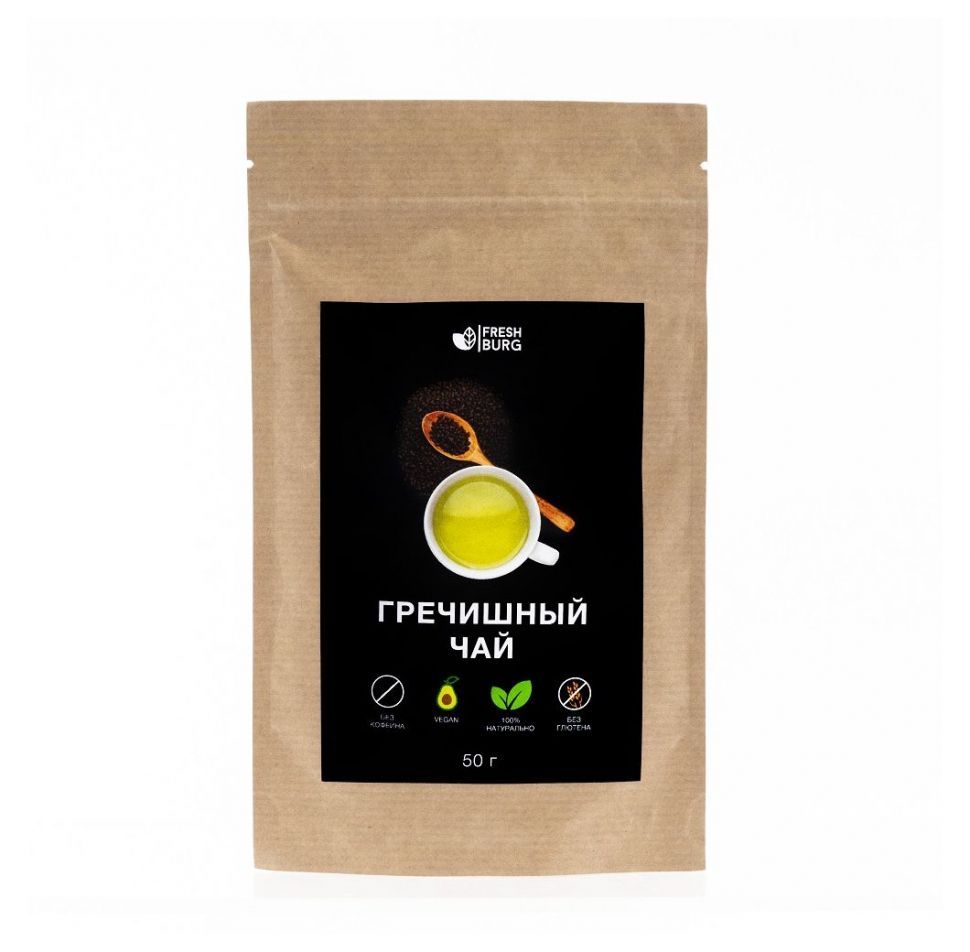 

Гречишный чай Premium Freshburg (без кофеина, для похудения) 50 г, FR00064P