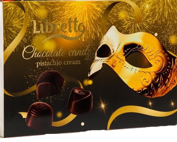 Набор конфет Libretto молочный шоколад с фисташковой начинкой 150 г
