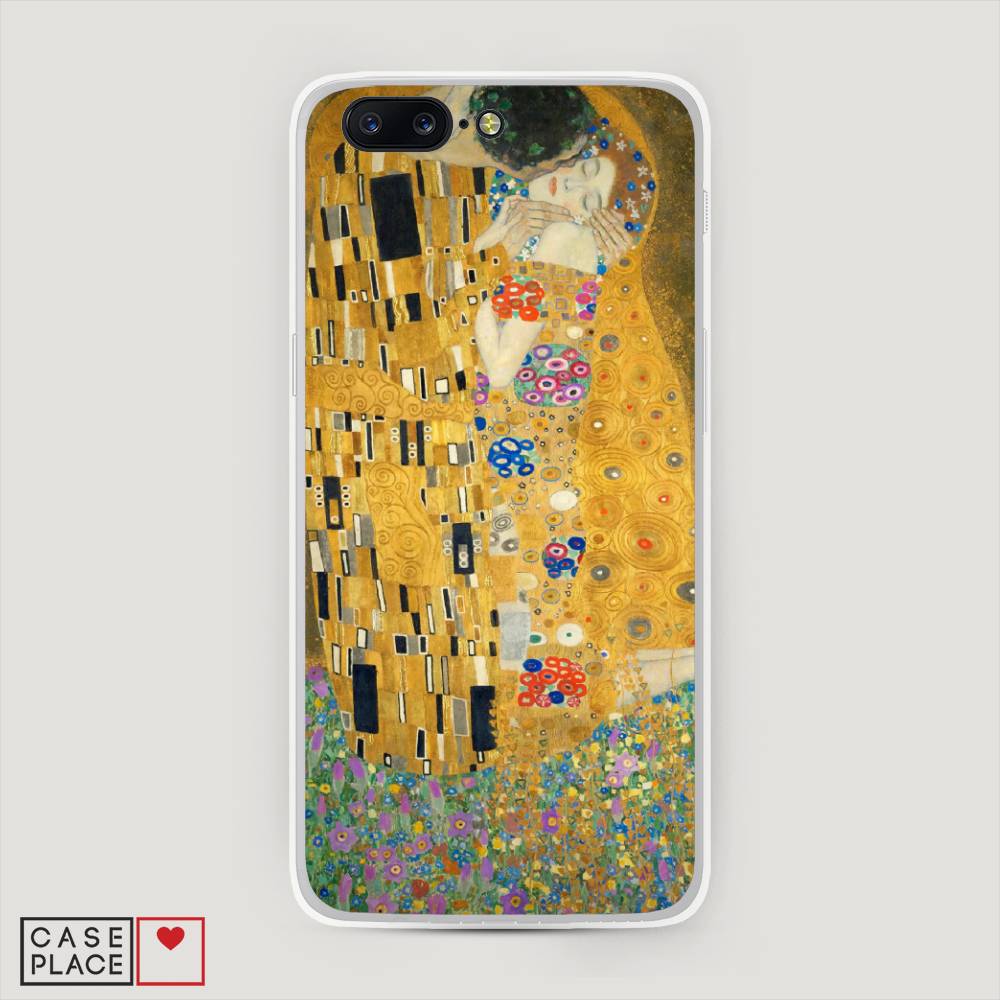 

Чехол Awog на OnePlus 5 / ВанПлас 5 "Поцелуй Гюстава Климта", Желтый;коричневый, 150250-9