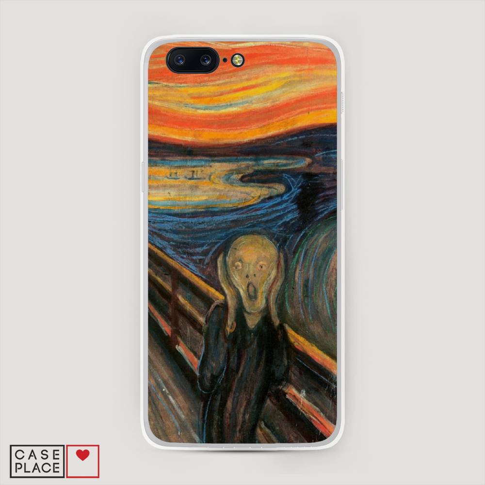 

Чехол Awog на OnePlus 5 / ВанПлас 5 "Крик", Оранжевый;синий;серый, 150250-9